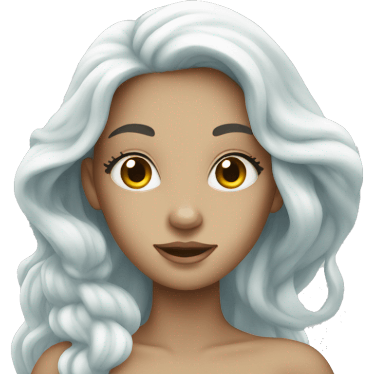 White mermaid emoji