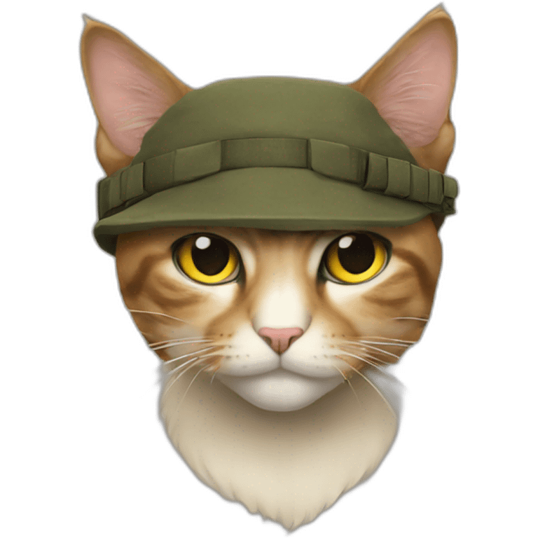 Sniper cat emoji