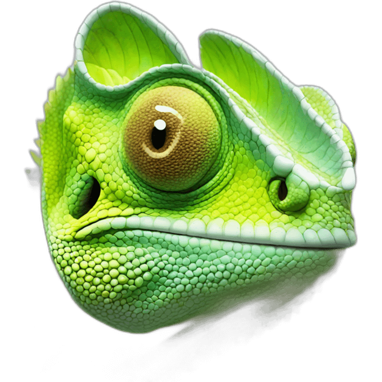 chameleon-face emoji