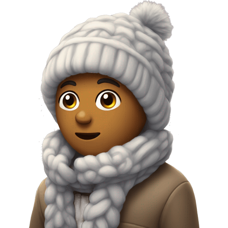 Cozy winter emoji