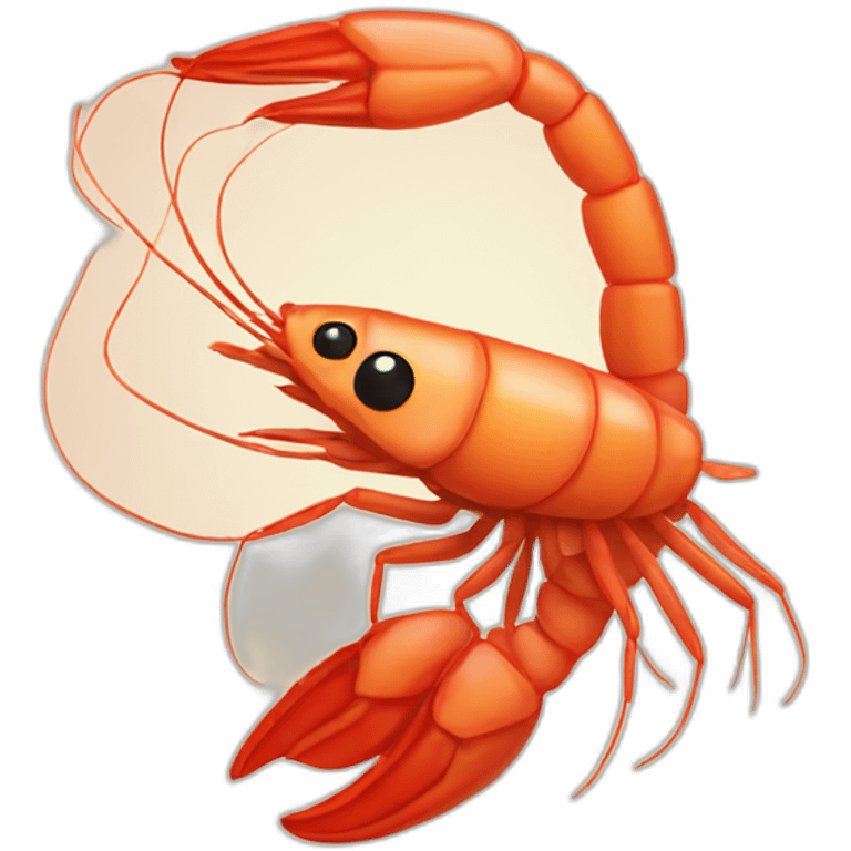 Shrimp emoji