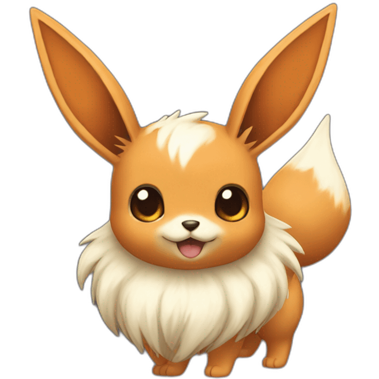 Eevee orange flaeron emoji