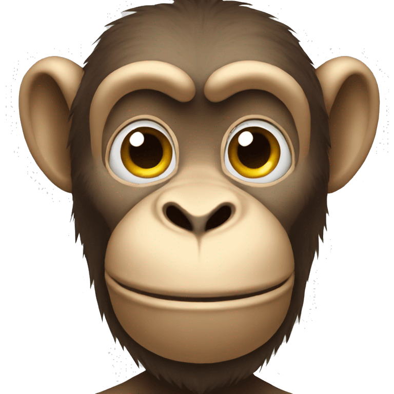 Huge monkey with emoji