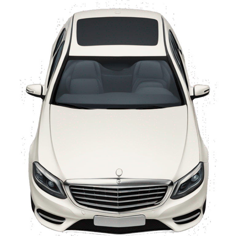 car mersedes s-class emoji