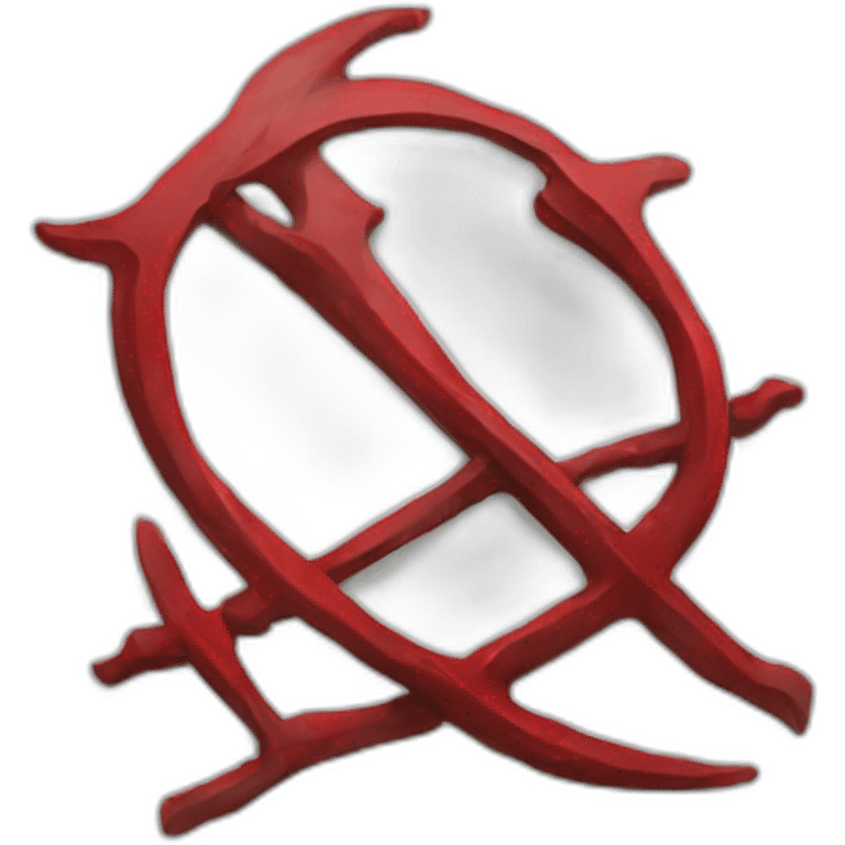 Anarchy symbol emoji