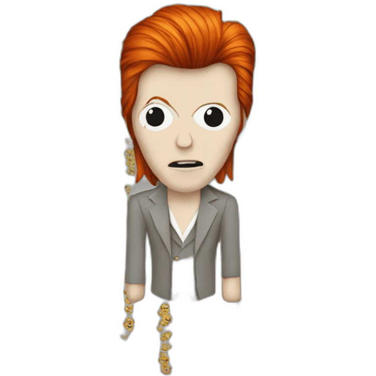 David bowie ziggy stardust emoji