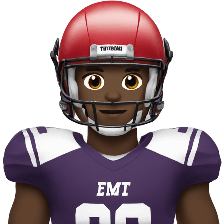 Commanders football player emoji