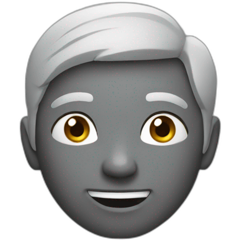 Chat gris emoji