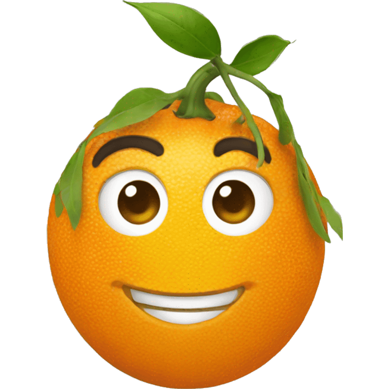 Itaú laranja  emoji