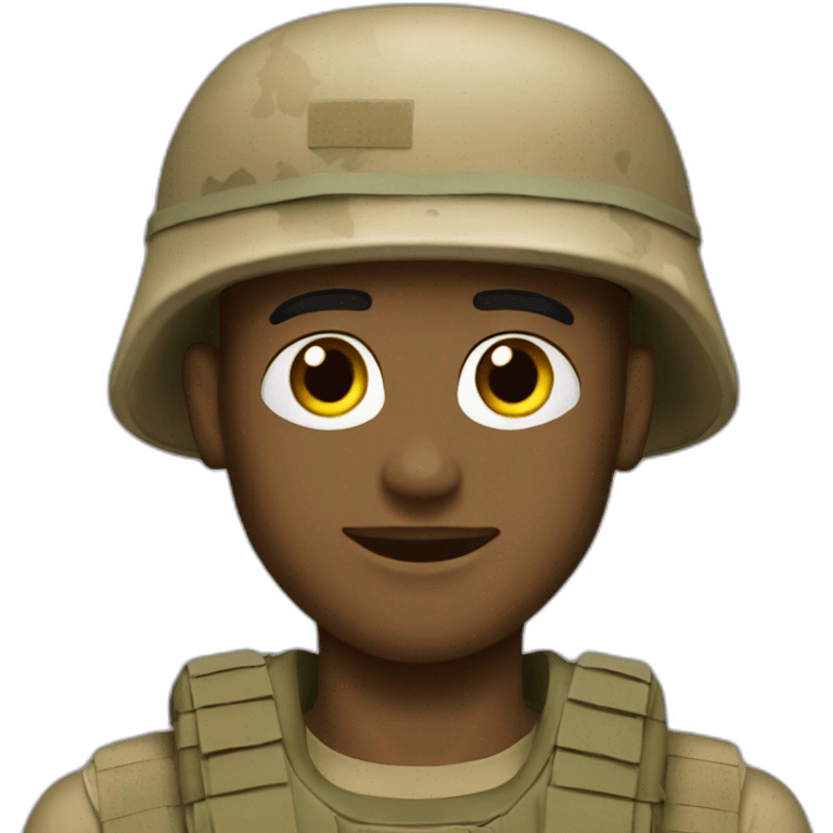 American soldier in Iraq emoji