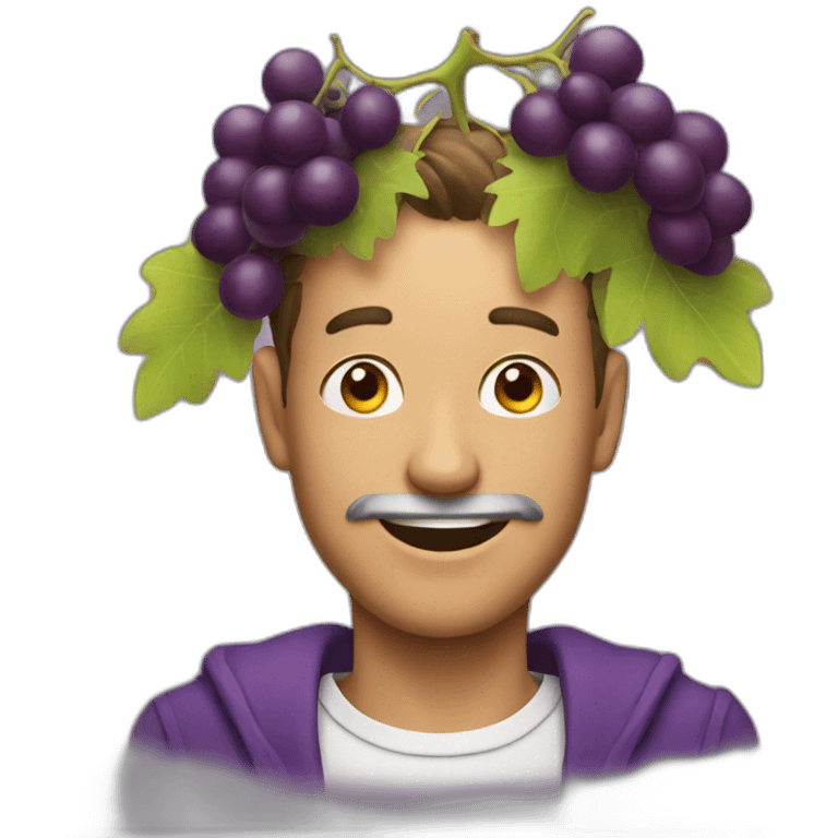 grape man emoji