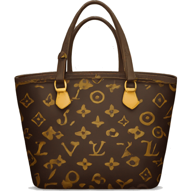 LV bag emoji