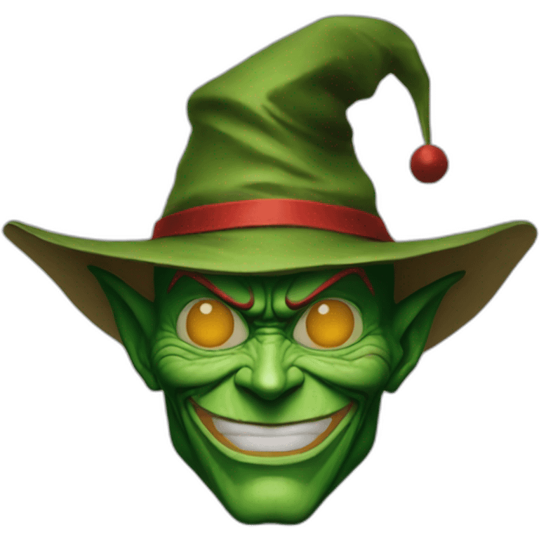 green goblin mask as maga hat emoji