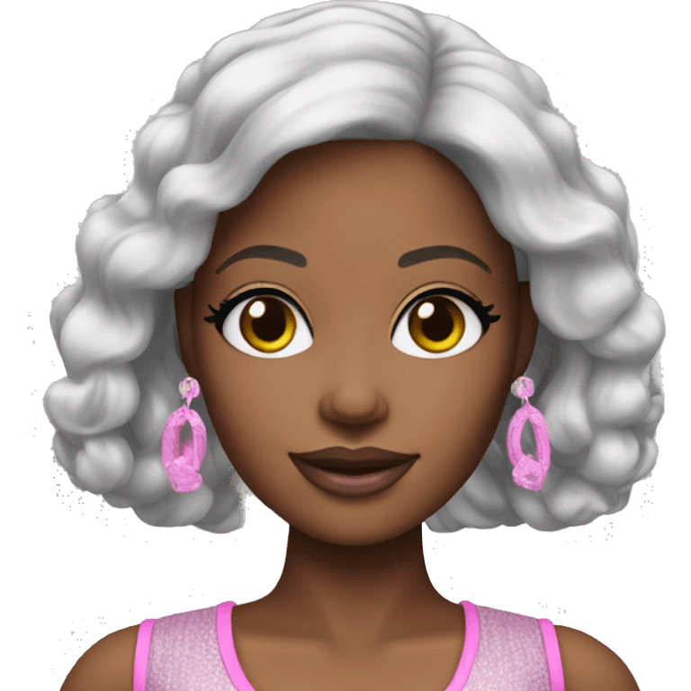 black barbie  emoji