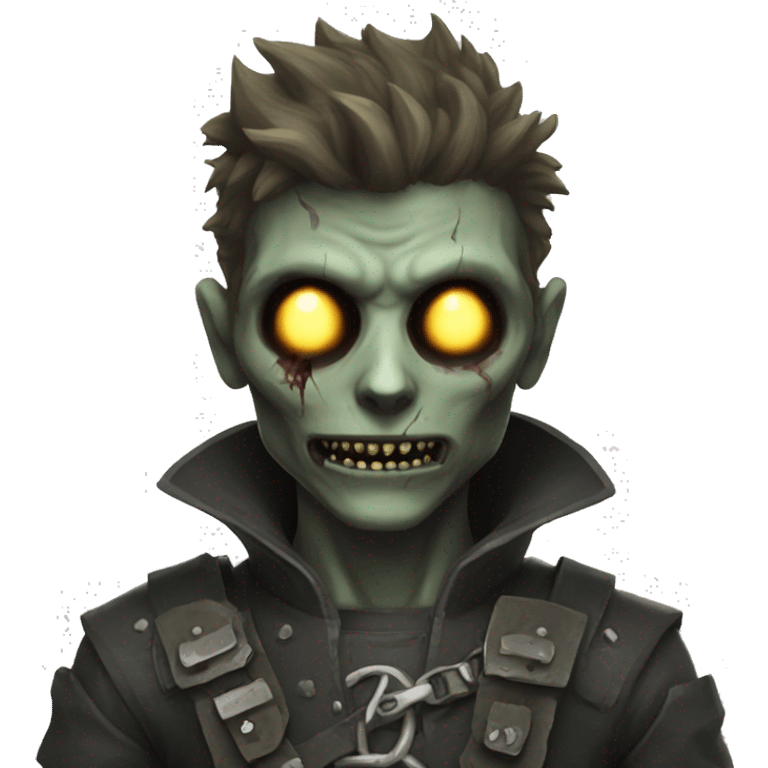 Fallout boy as a ghoul emoji