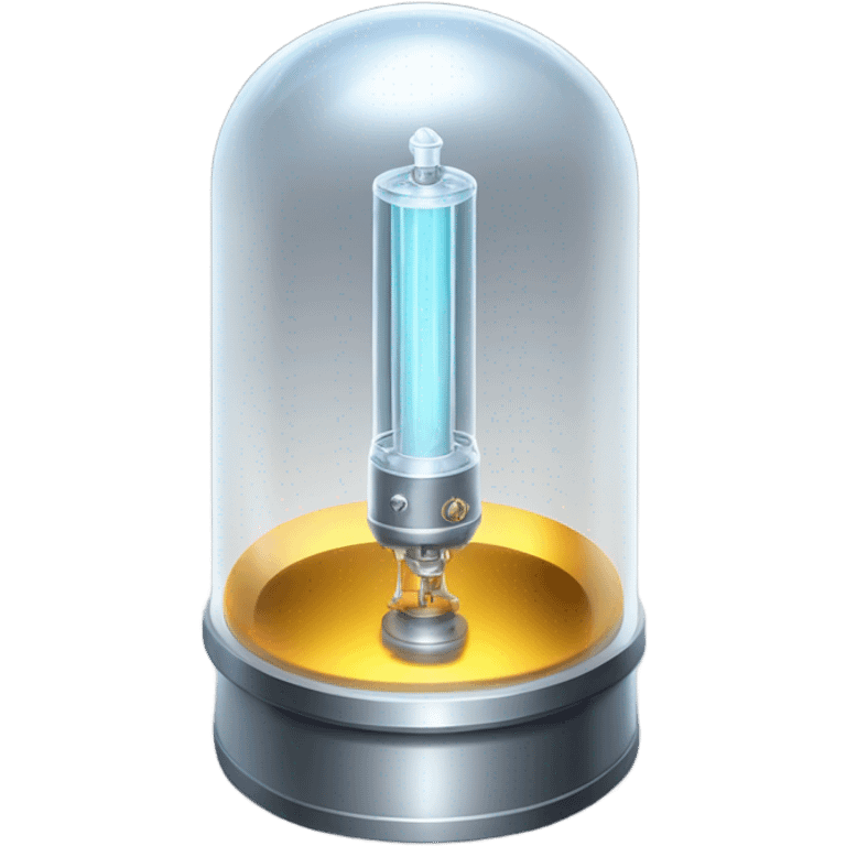 disk of quartz in valve vacuum tube emoji