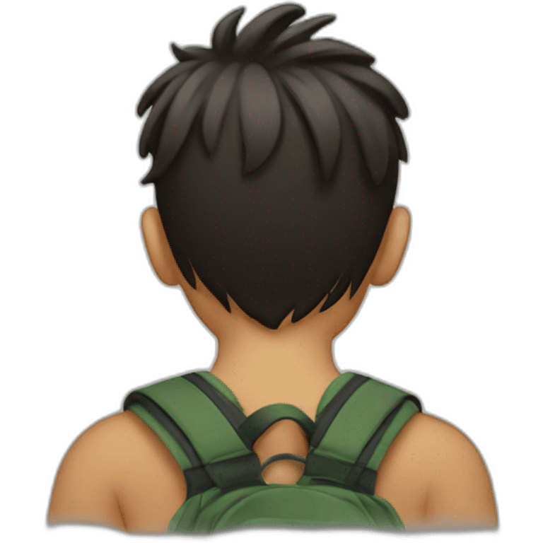 boy's back emoji