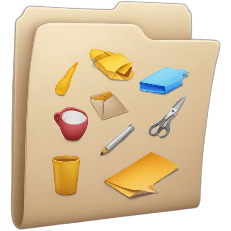 folder with all sorts of things emoji