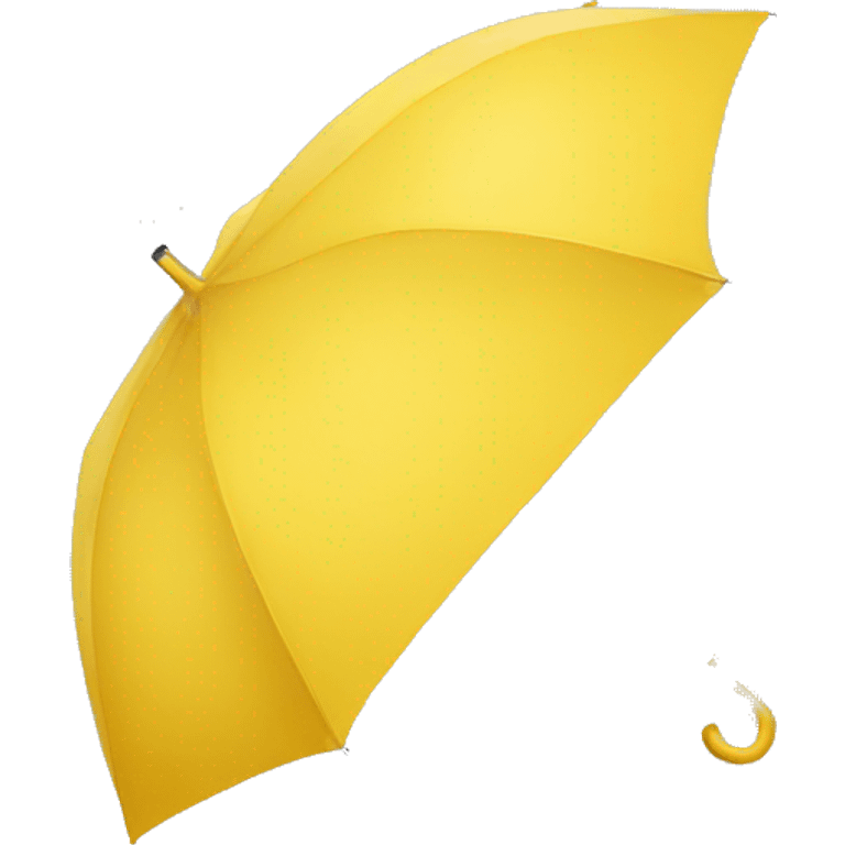 Yellow umbrella emoji