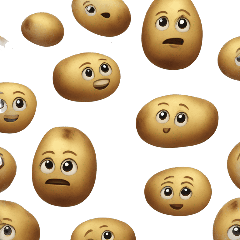 Potato judging you emoji