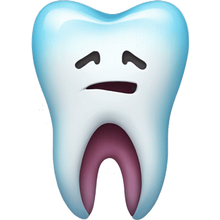 Tooth with cavity  emoji