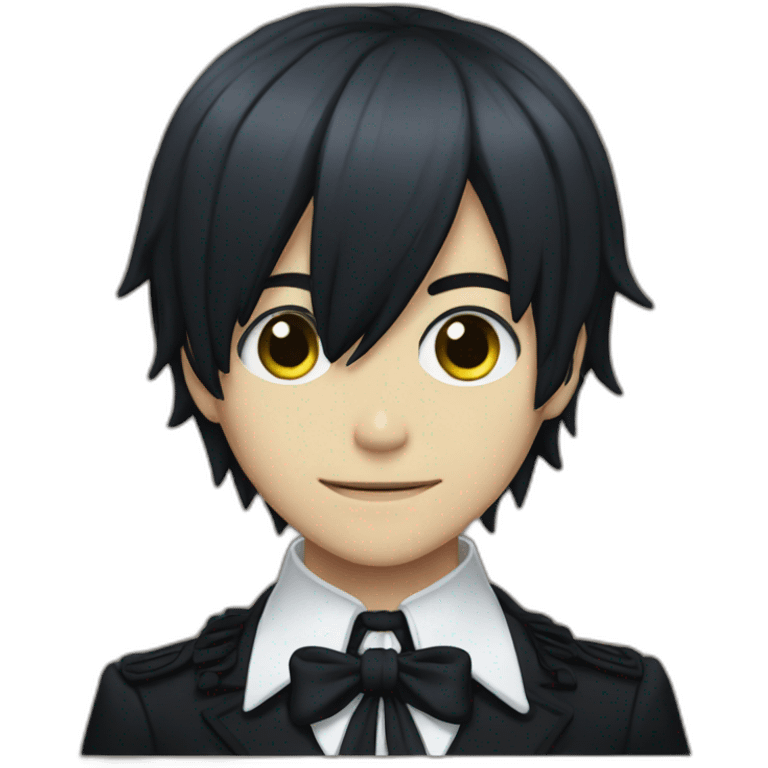 Black butler emoji