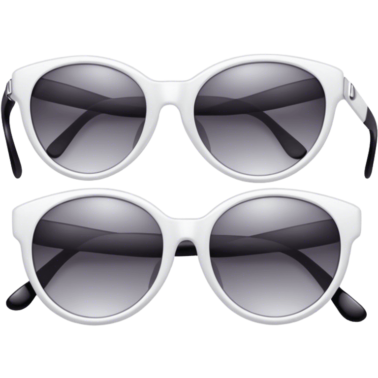 white women's sunglasses emoji