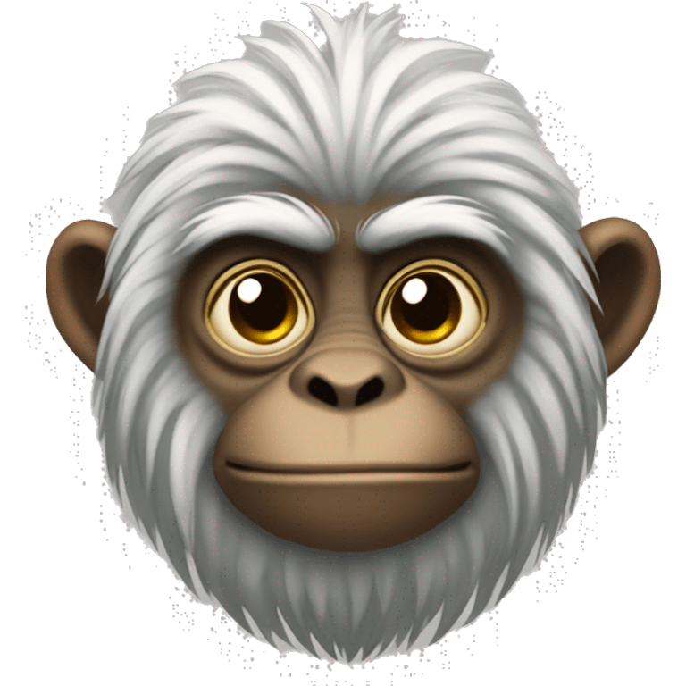 demiguise: Peaceful, ape-like creatures with the ability to turn invisible, sought after for their fur's ability to make invisibility cloaks. emoji