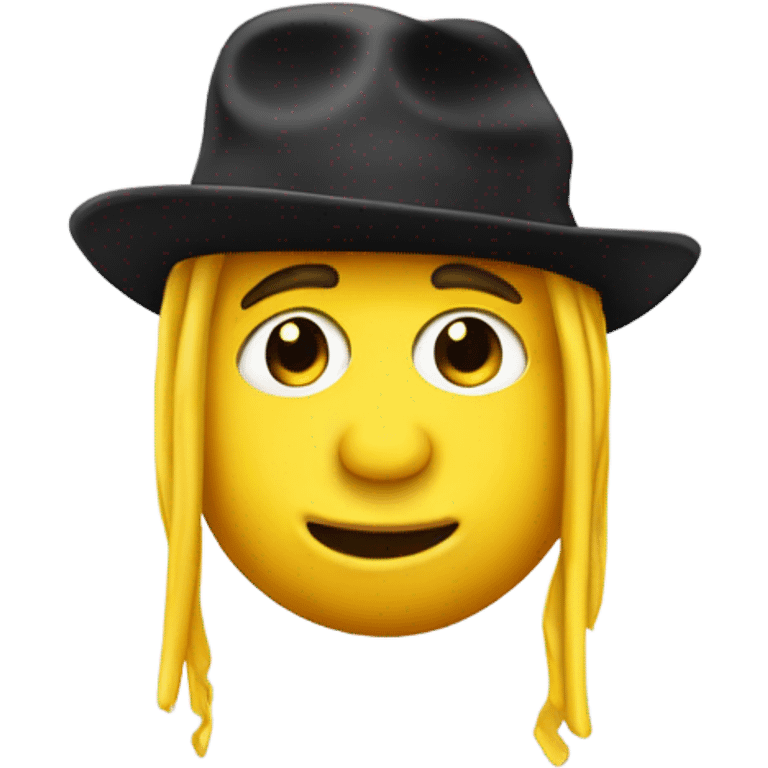 Lil Wayne wearing a cheese head emoji