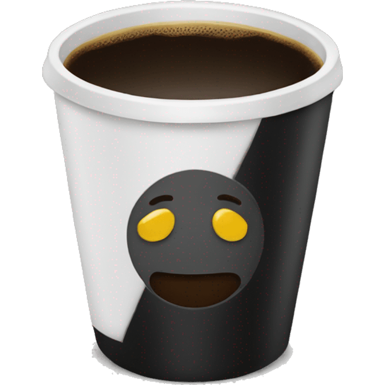 Black coffee emoji