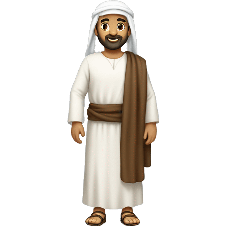 peter, a middle eastern disciple of jesus during biblical times, full body emoji