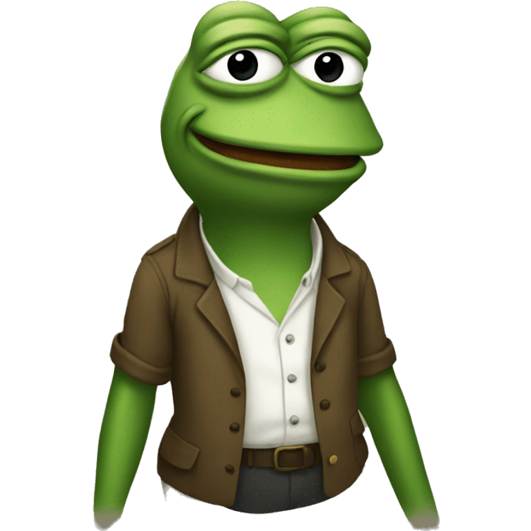 standing pepe emoji