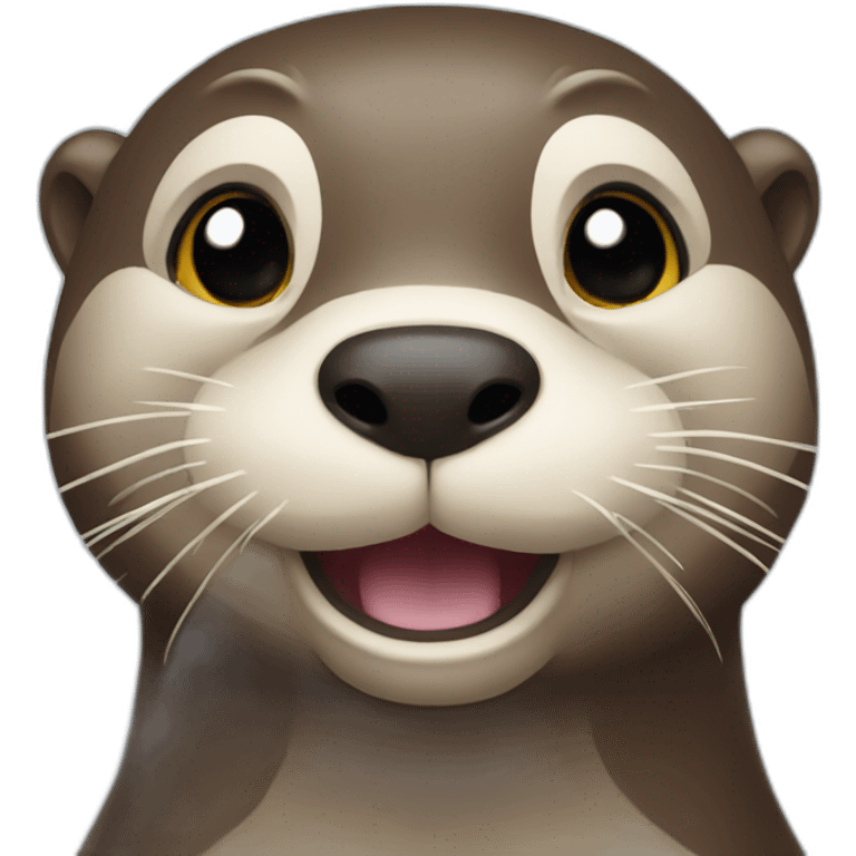 Otter with iPhone  emoji