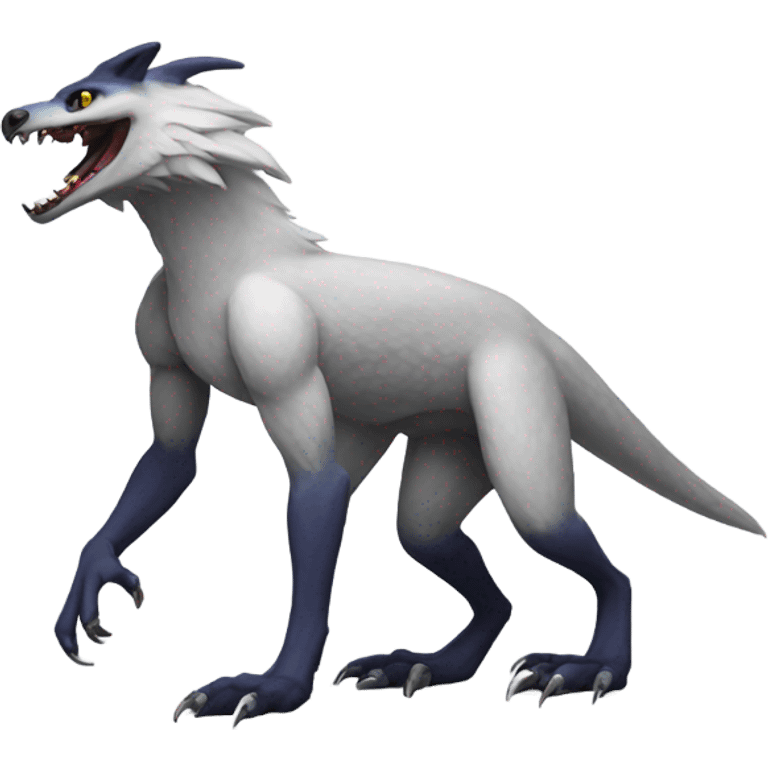 Sergal, full body emoji