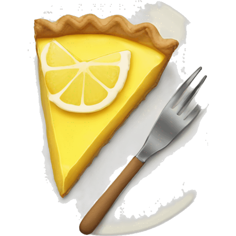 Lemon pie emoji