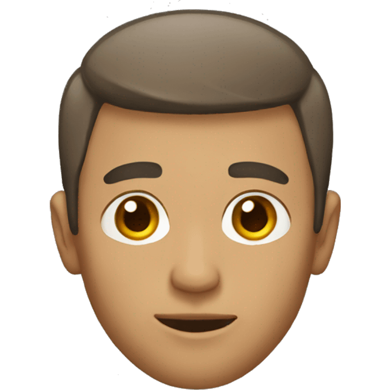 madeiran man with short hair emoji