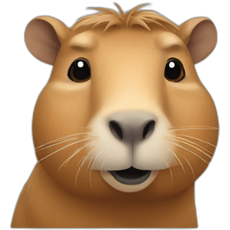 Capybara emoji