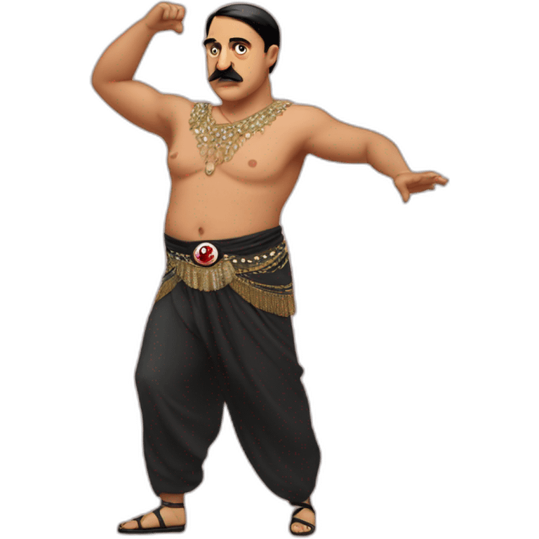 Hitler Belly dance emoji