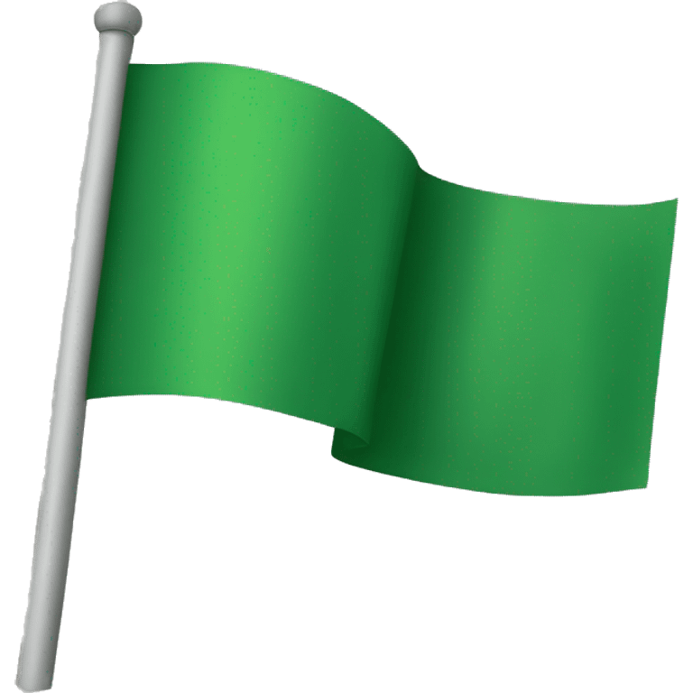 Green flag emoji