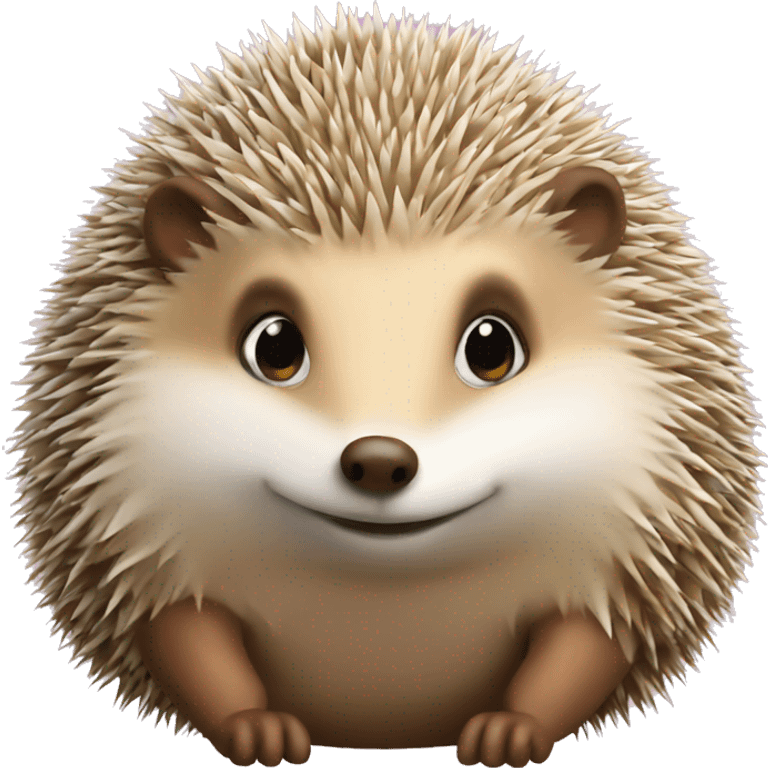 kiss hedgehog emoji