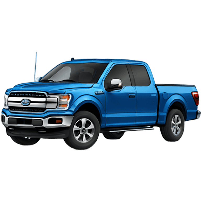 Blue 2021 f150  emoji