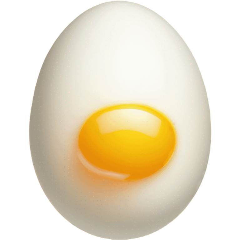 medium boiled egg emoji