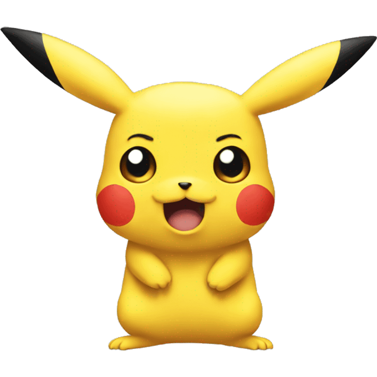 Ugly pikachu emoji