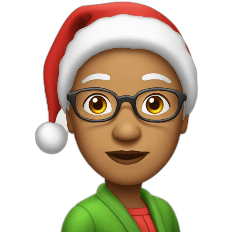 santa claus granmother emoji