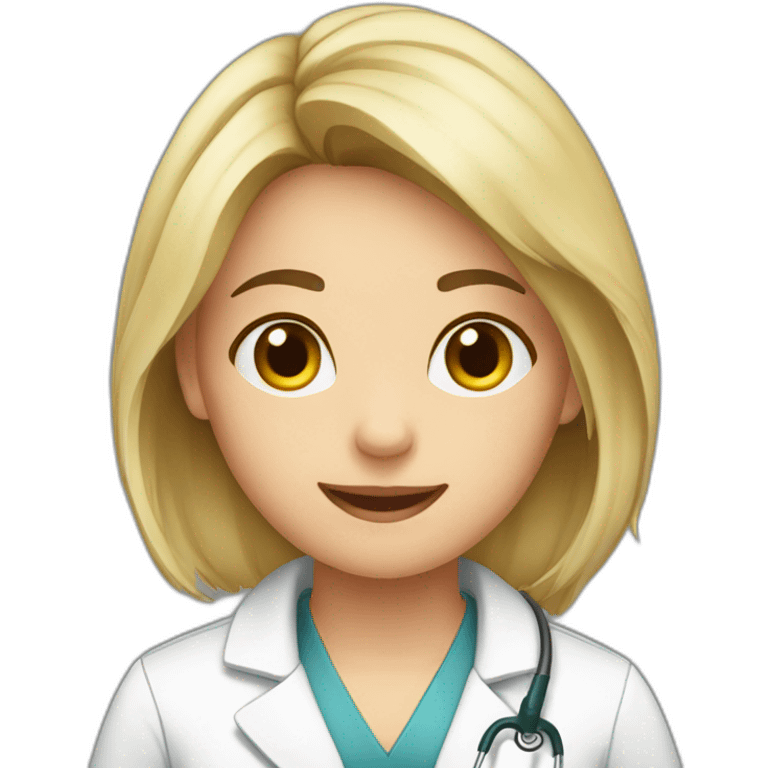 Veterinarian-girl emoji