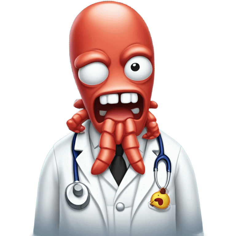 dr. zoidberg futurama emoji