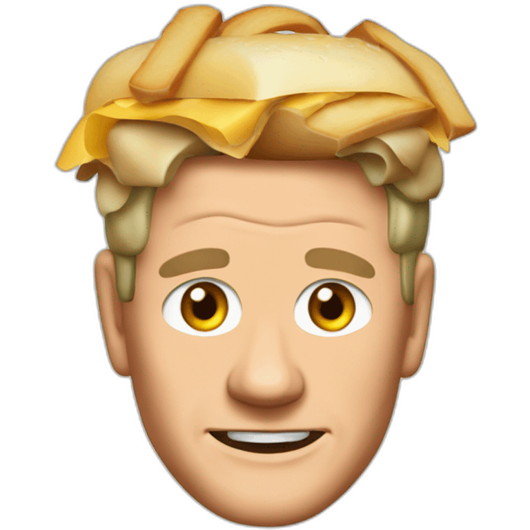 gordon ramsey's with sandwich ears emoji