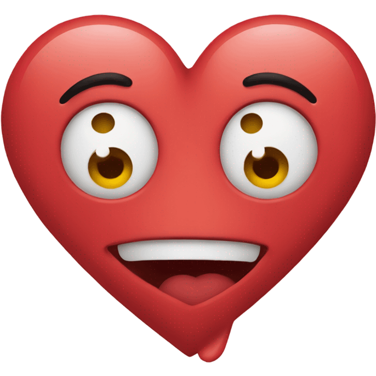 heart with face emoji