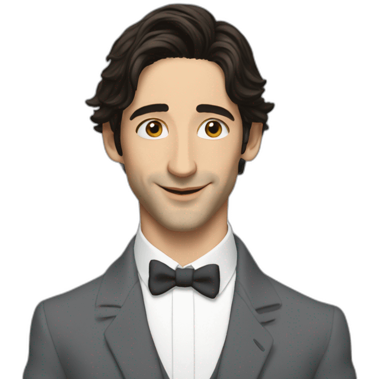 young adrien brody emoji