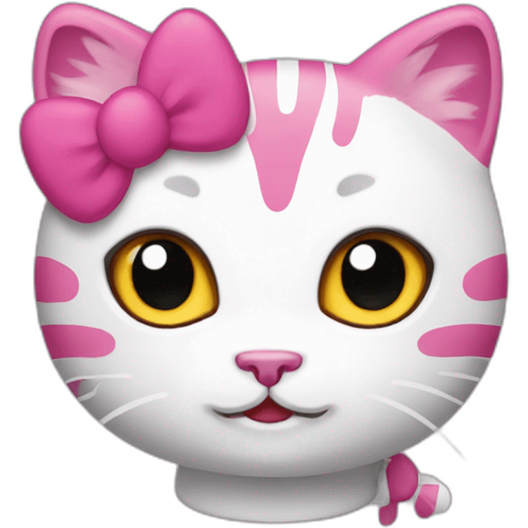 Hello kitty cat emoji